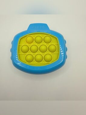 POP IT! Electronic Light-Up Pop Fidget Game Toy w/ Sound Blue/Yellow